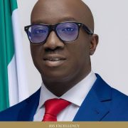 Official portrait of Edo State Governor Monday Okpebholo, who has vowed to demolish structures built by land grabbers in the state.