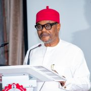 Uche Nnaji, Nigeria’s Minister of Innovation, Science and Technology, during a public appearance before his resignation over certificate forgery allegations.