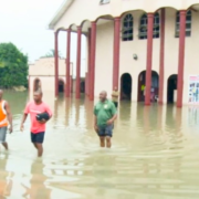 Akwa Ibom Residents Protest as Flooding Submerges Homes, Blocks Highway in Uyo